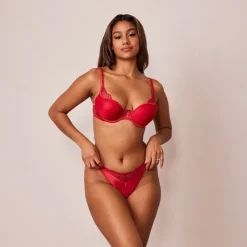 Lounge Underwear Bhs | Höschen | Quilted Lace Balcony BH -