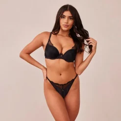 Lounge Underwear Bhs | Quilted Lace Balcony BH -