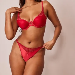 Lounge Underwear Bhs | Höschen | Quilted Lace Balcony BH -