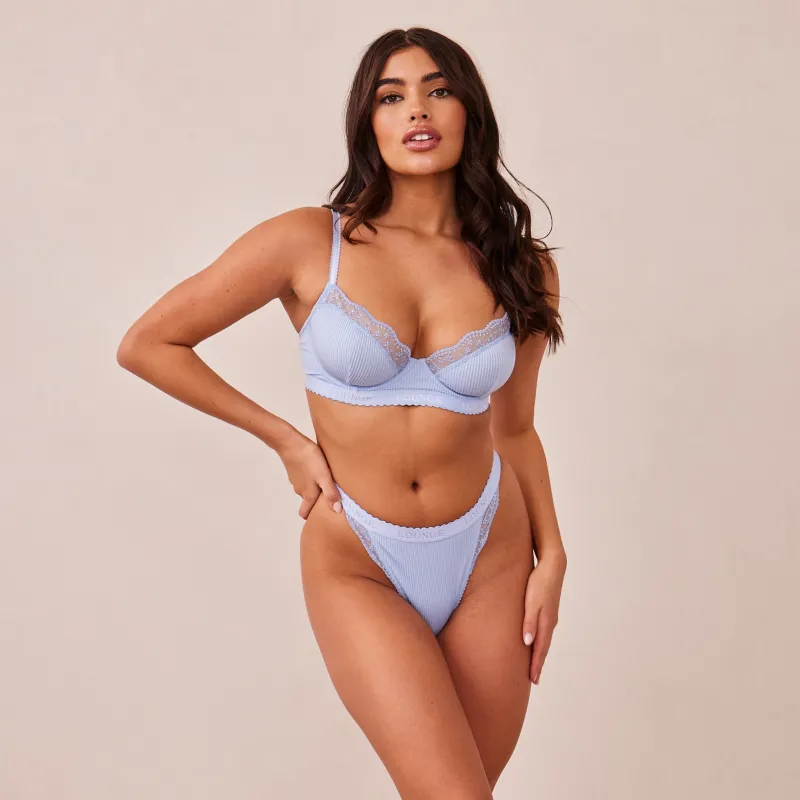Lounge Underwear Balcony | Mit Bügel | Ribbed Balcony BH -