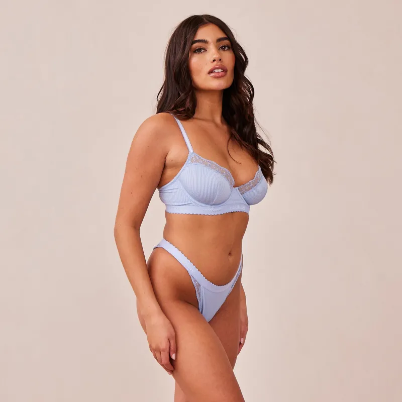 Lounge Underwear Balcony | Mit Bügel | Ribbed Balcony BH -