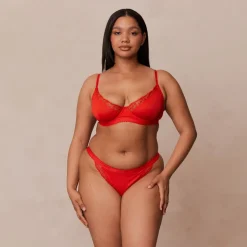 Lounge Underwear Balcony | Mit Bügel | Ribbed Balcony BH -