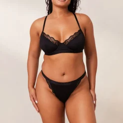 Lounge Underwear Balcony | Mit Bügel | Ribbed Balcony BH -