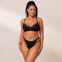 Lounge Underwear Balcony | Mit Bügel | Ribbed Balcony BH -