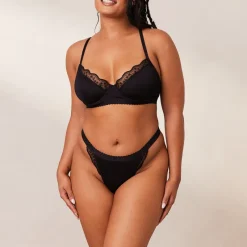 Lounge Underwear Balcony | Mit Bügel | Ribbed Balcony BH -