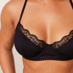 Lounge Underwear Balcony | Mit Bügel | Ribbed Balcony BH -