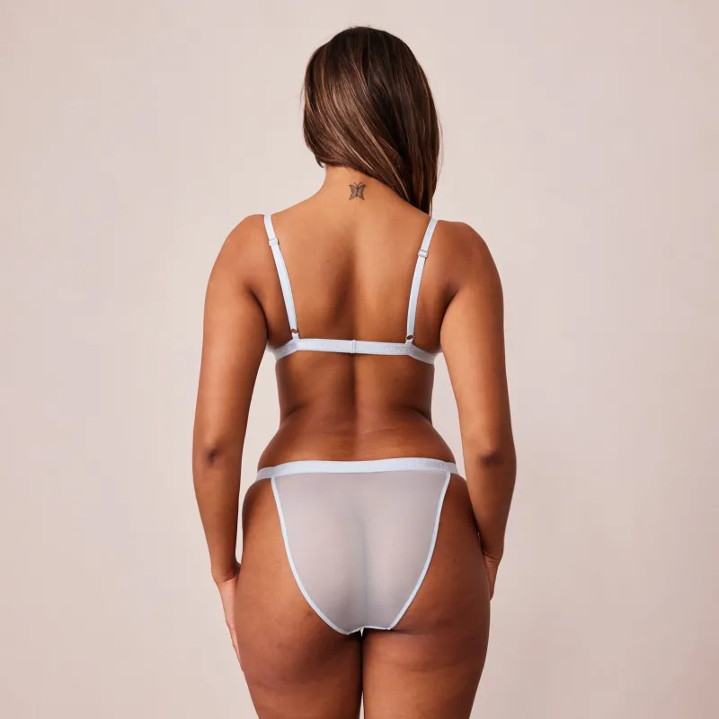 Lounge Underwear Höschen | Bralettes | Ribbed Floral Triangle BH -