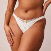 Lounge Underwear Ohne Bügel | Bralettes | Ribbed Floral Triangle Slip -