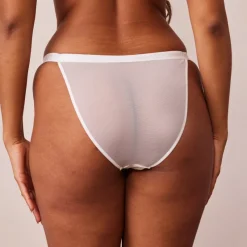 Lounge Underwear Ohne Bügel | Bralettes | Ribbed Floral Triangle Slip -