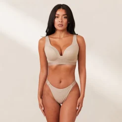 Lounge Underwear Höschen | T-Shirt Bhs | Ribbed Mindful BH -