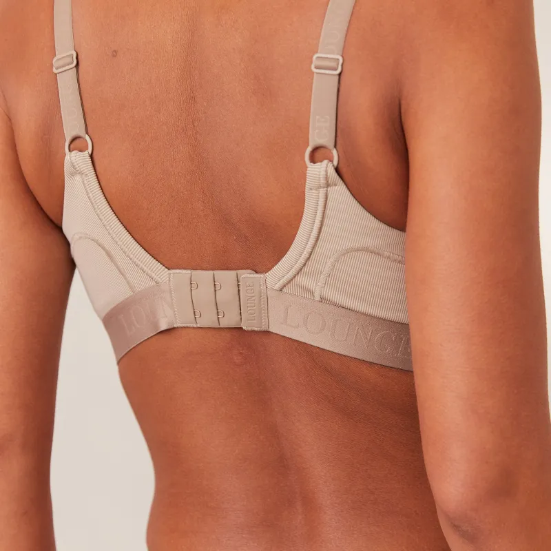 Lounge Underwear Höschen | T-Shirt Bhs | Ribbed Mindful BH -