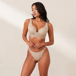Lounge Underwear Höschen | T-Shirt Bhs | Ribbed Mindful BH -
