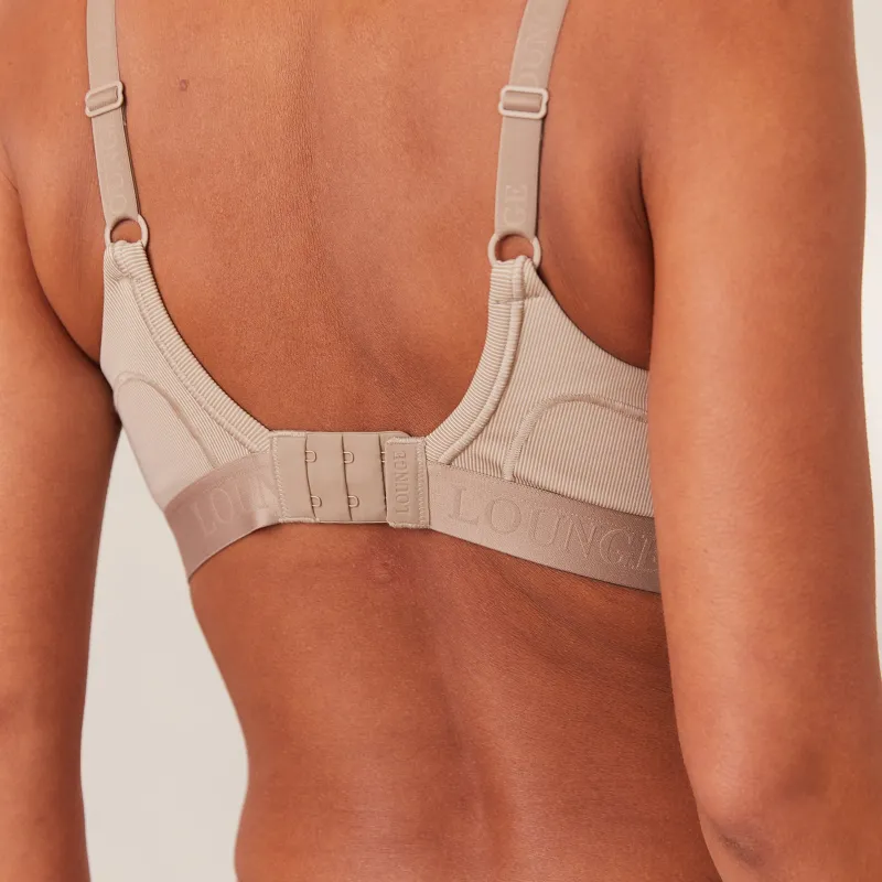 Lounge Underwear Höschen | T-Shirt Bhs | Ribbed Mindful BH -