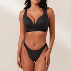 Lounge Underwear Höschen | T-Shirt Bhs | Ribbed Mindful BH -
