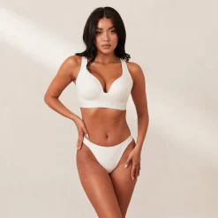 Lounge Underwear Höschen | T-Shirt Bhs | Ribbed Mindful BH -