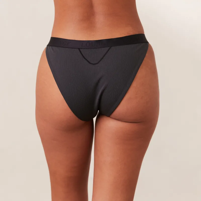 Lounge Underwear Höschen | Ribbed Mindful Slip -