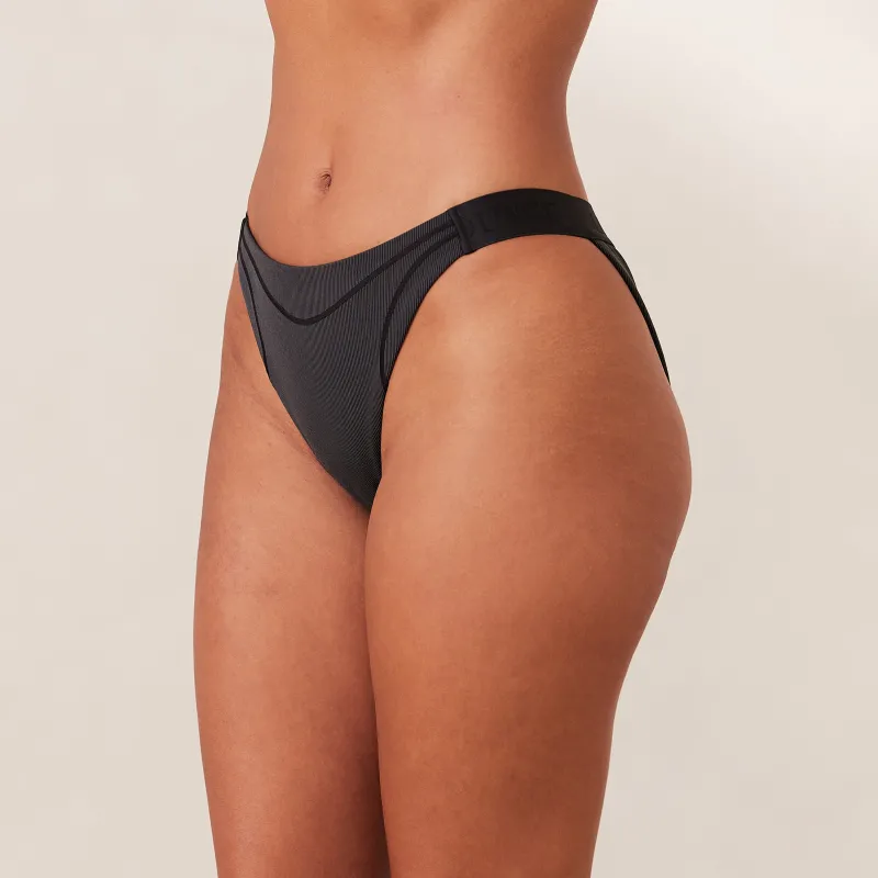 Lounge Underwear Höschen | Ribbed Mindful Slip -