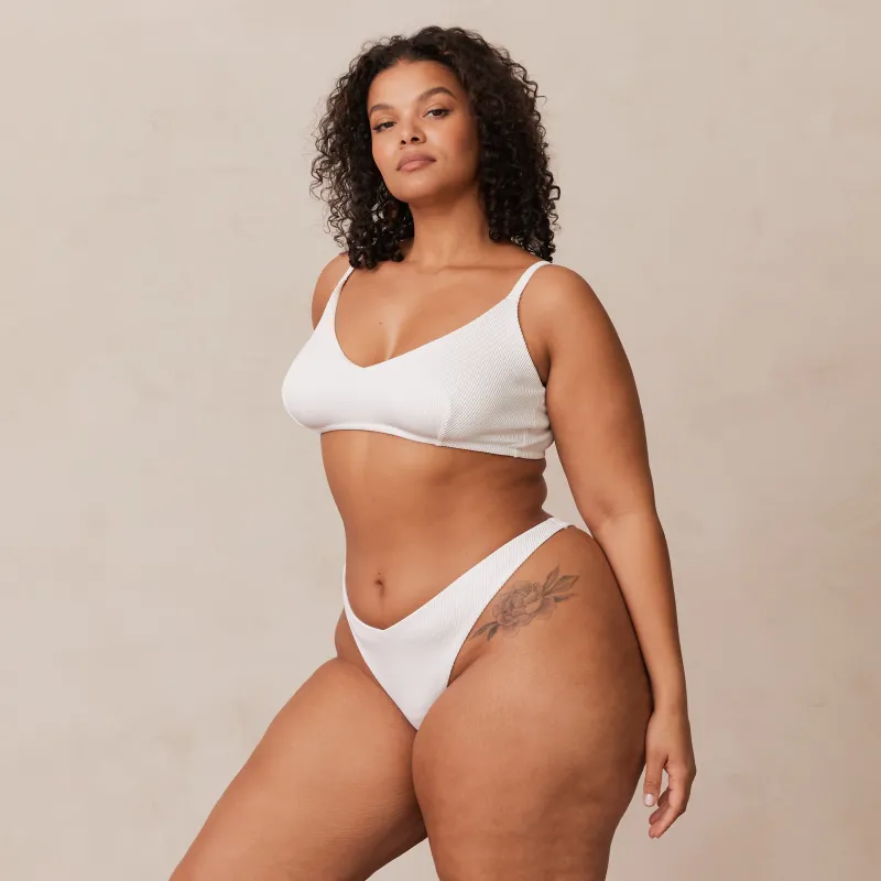 Lounge Underwear Ohne Bügel | Bralettes | Ribbed Triangle BH -