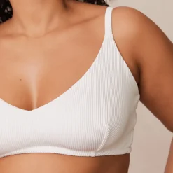 Lounge Underwear Ohne Bügel | Bralettes | Ribbed Triangle BH -
