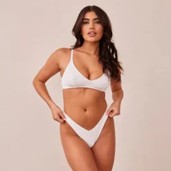 Lounge Underwear Ohne Bügel | Bralettes | Ribbed Triangle BH -