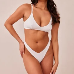 Lounge Underwear Ohne Bügel | Bralettes | Ribbed Triangle BH -