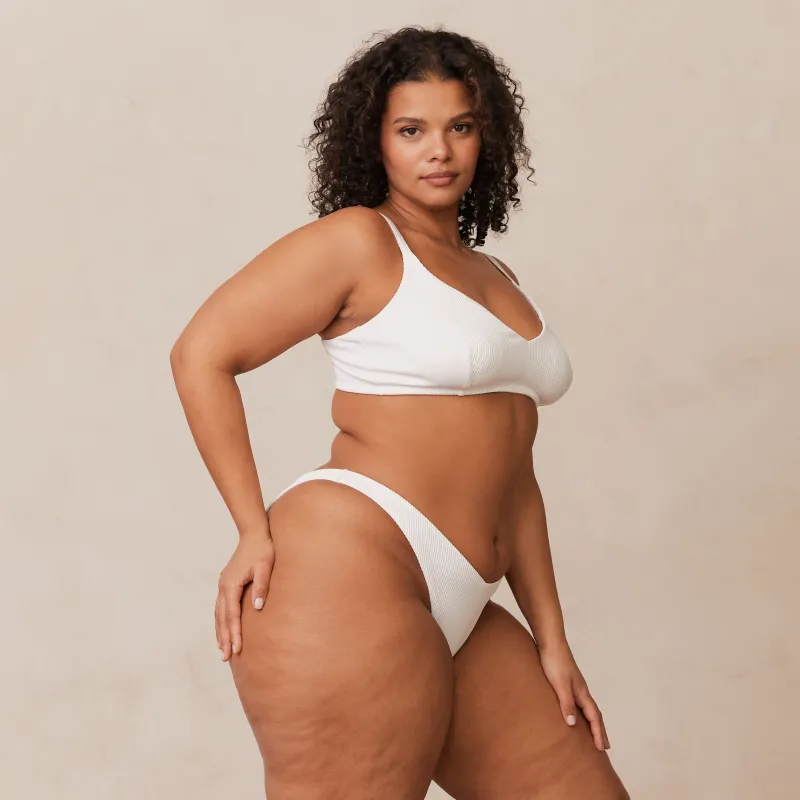 Lounge Underwear Ohne Bügel | Bralettes | Ribbed Triangle BH -
