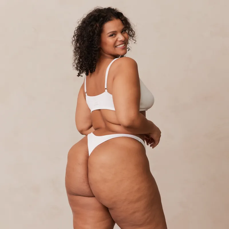 Lounge Underwear Ohne Bügel | Bralettes | Ribbed Triangle BH -