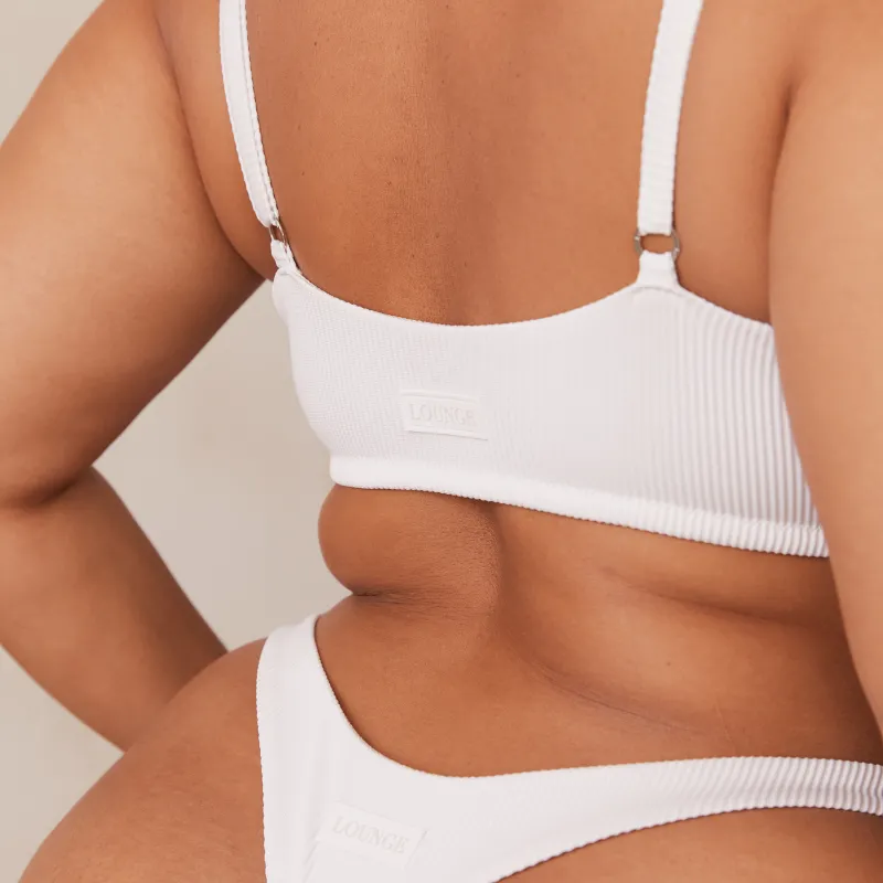 Lounge Underwear Ohne Bügel | Bralettes | Ribbed Triangle BH -