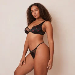 Lounge Underwear Balcony | Rose Balcony BH -