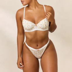 Lounge Underwear Gepolsterte | Balcony | Rosebud Gerippter Balcony BH -