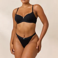 Lounge Underwear Gepolsterte | Balcony | Rosebud Gerippter Balcony BH -