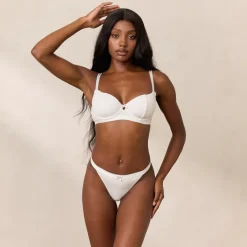 Lounge Underwear Gepolsterte | Balcony | Rosebud Gerippter Balcony BH -