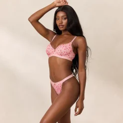 Lounge Underwear Gepolsterte | Balcony | Rosebud Gerippter Balcony BH -