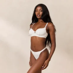 Lounge Underwear Gepolsterte | Balcony | Rosebud Gerippter Balcony BH -