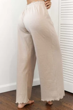 Lounge Underwear Schlaf | Ruffle Schlafanzug Hose -