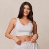 Lounge Underwear Schlaf | Ruffle Schlafanzug Oberteil -