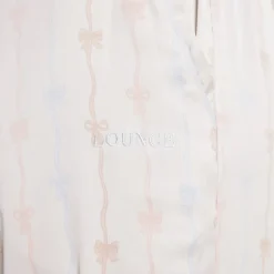 Lounge Underwear Pyjamas Sets | Satin Schleife Pyjama-Hose -