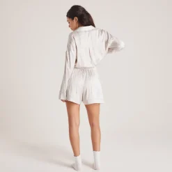 Lounge Underwear Pyjamas Sets | Pyjama-Hosen | Satin Schleife Pyjama-Shorts -