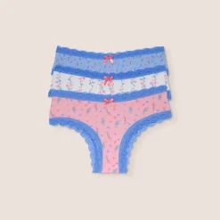 Lounge Underwear Multipacks | Slips | Schleife Slips (3er Paket) -