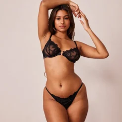 Lounge Underwear Höschen | G-Strings | Seduce Front Fastening Balcony BH -
