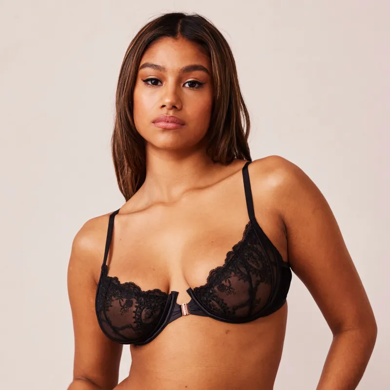 Lounge Underwear Höschen | G-Strings | Seduce Front Fastening Balcony BH -