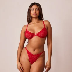 Lounge Underwear Höschen | G-Strings | Seduce Front Fastening Balcony BH -