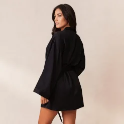 Lounge Underwear Pyjamas Sets | Morgenmäntel | Signature Satin-Morgenmantel -