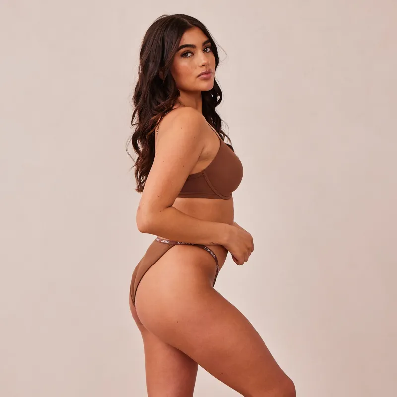 Lounge Underwear Tragerlose | Slips | Smooth Front Fastening T-shirt BH -