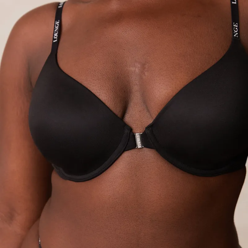 Lounge Underwear Tragerlose | Slips | Smooth Front Fastening T-shirt BH -