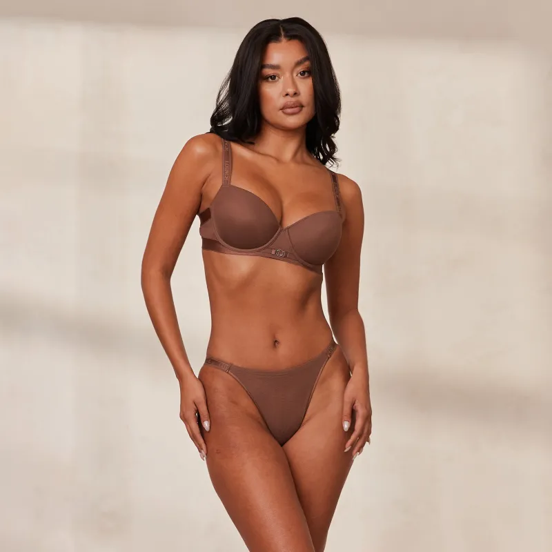 Lounge Underwear Gepolsterte | T-Shirt Bhs | Smooth Mesh T-shirt BH -