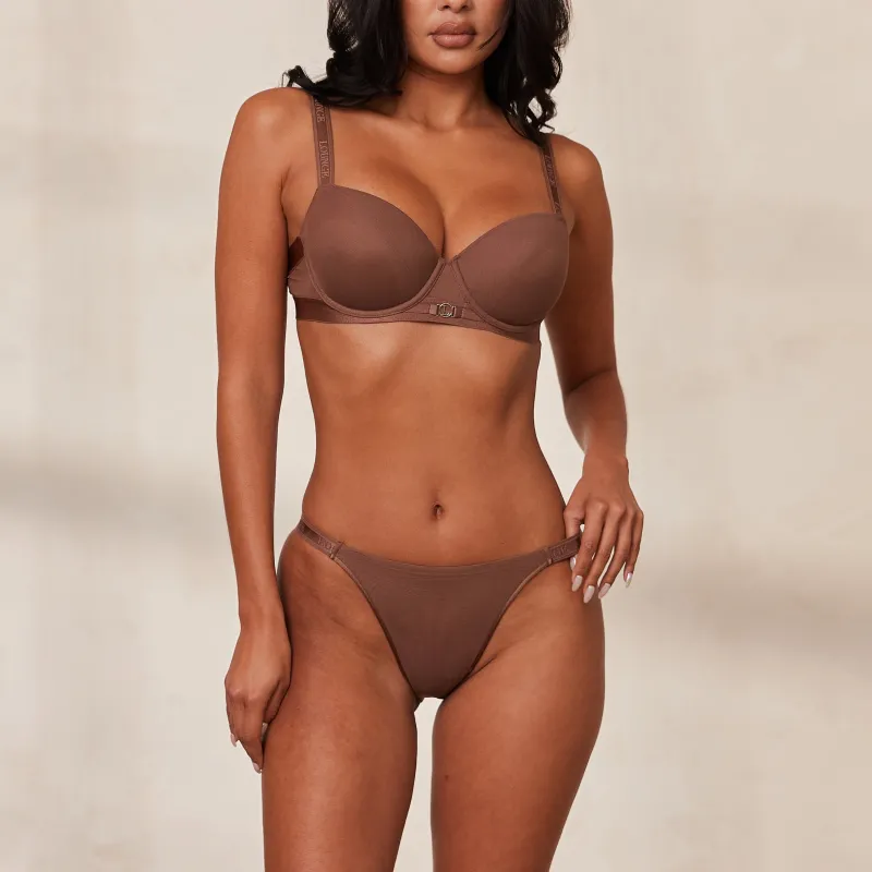 Lounge Underwear Gepolsterte | T-Shirt Bhs | Smooth Mesh T-shirt BH -