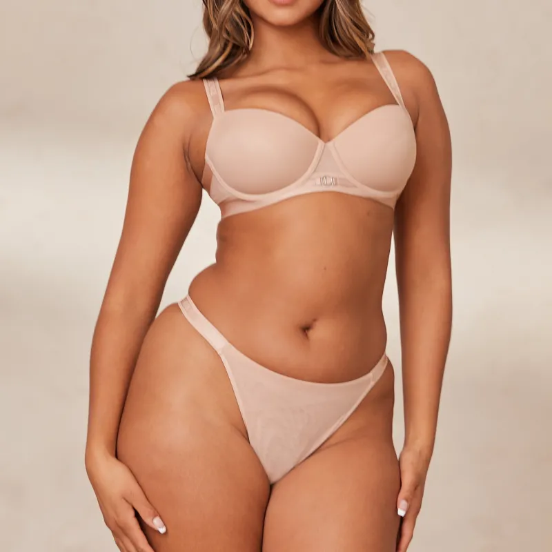 Lounge Underwear Slips | T-Shirt Bhs | Smooth Mesh T-shirt BH -