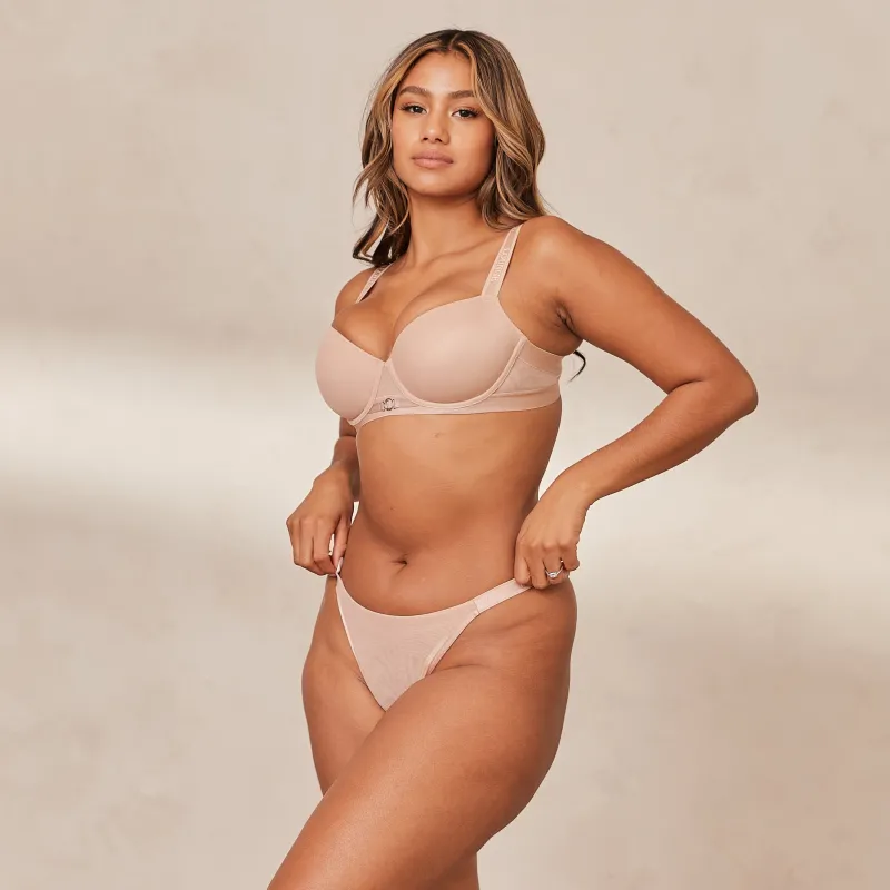 Lounge Underwear Slips | T-Shirt Bhs | Smooth Mesh T-shirt BH -