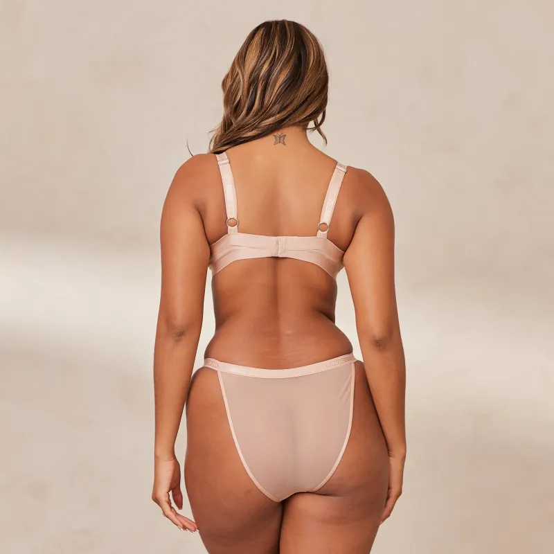 Lounge Underwear Slips | T-Shirt Bhs | Smooth Mesh T-shirt BH -